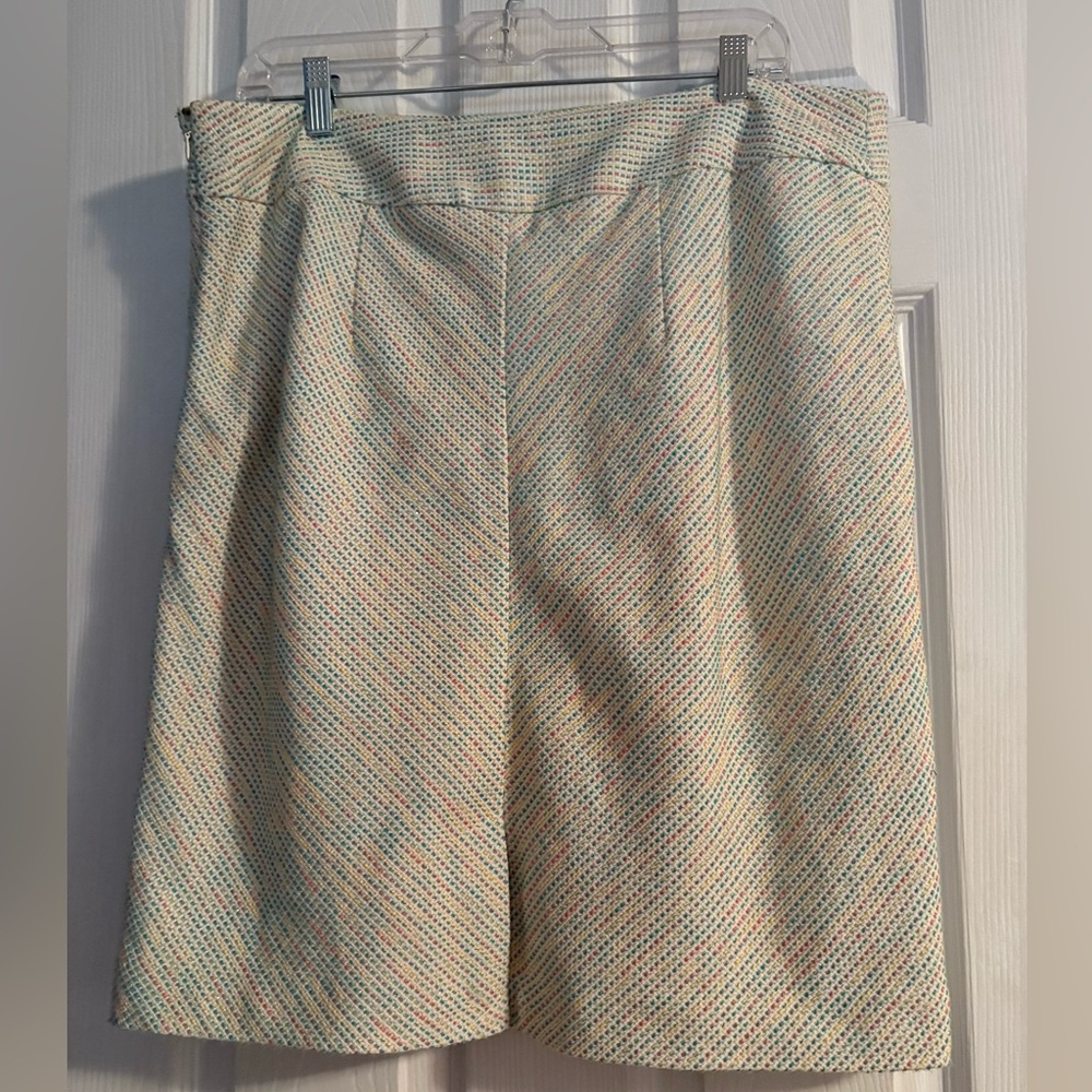 NWOT MERONA Cream Skirt Pastel Colors Perfect for the Season Wear color top 14 - Picture 7 of 8